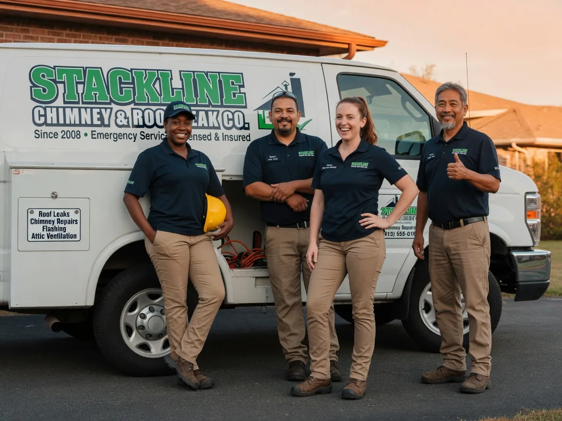 Chimney flashing repair company in Adams, WI